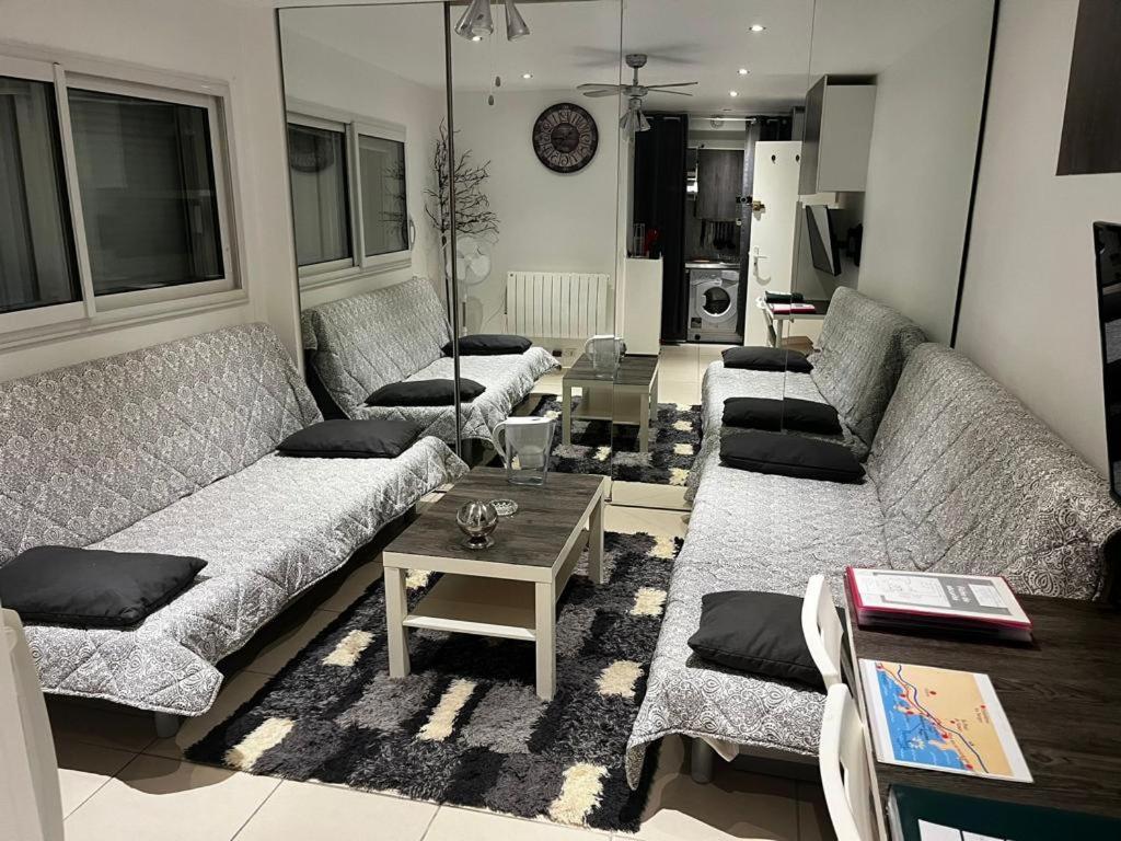 Studio A 2 Pas De La Plage 빌뇌브루베 외부 사진
